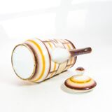 Art deco teapot spritzdekor