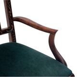 Ensemble de fauteuils de style Chippendalle, vers 1900. Après rénovation.