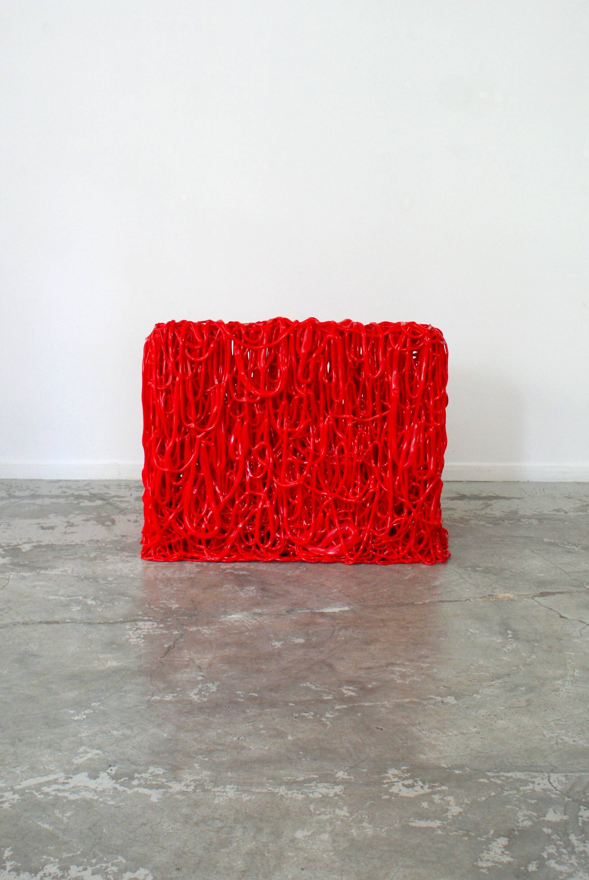 Senzafine armchair and pouf by Gaetano Pesce