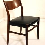 Lot of three Scandinavian teak chairs