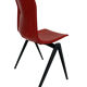 Chaise galvanitas vintage avec pieds compas
