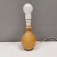 Danish lamp turned in pine wood with the most beautiful markings