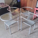 4 Von Vogelsang chairs by Philippe Starck