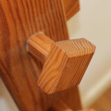 Wooden wall hook 9 hooks