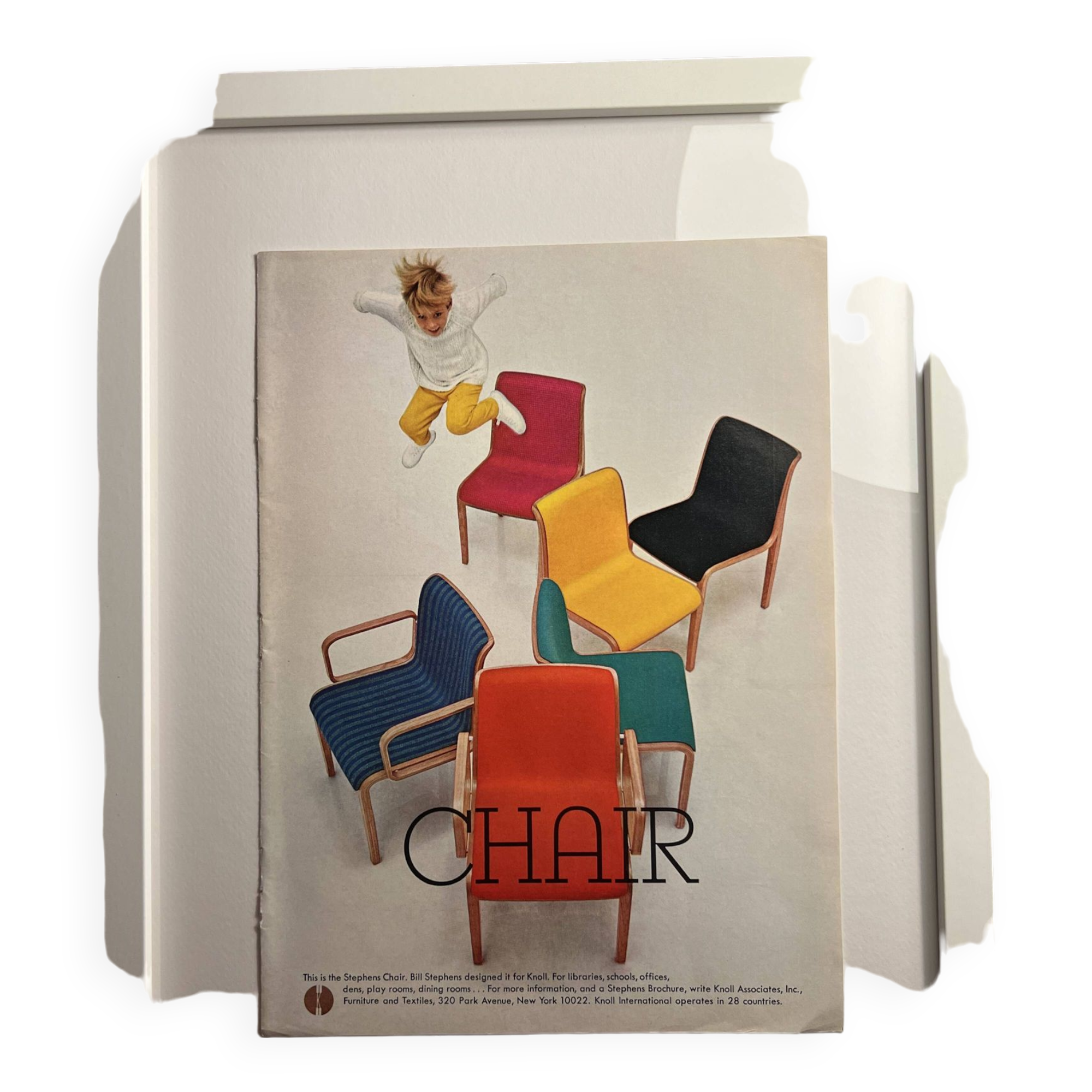 Old pub poster knoll stephens bill 50s design