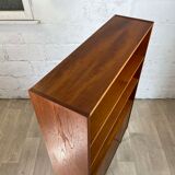 Scandinavian teak bookcase, 60s