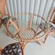 Rattan garden furniture