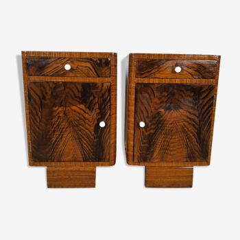 Pair of 1940s bedside tables