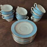 Coffee set at Café Gilbert