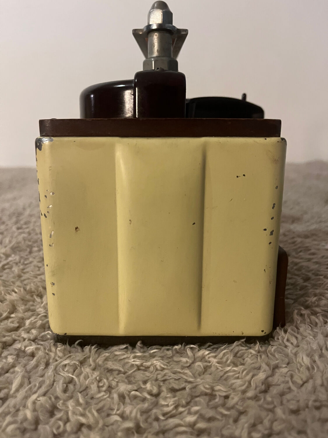 Peugeot wood metal coffee grinder