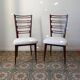 Lot de 4 chaises vintage