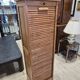 Vintage gm radia cabinet with curtain – office furniture from the 1930s/40s.