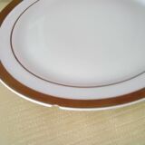 6 dessert plates in Limoges porcelain by Raynaud