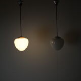 Mid-century pendants, czechoslovakia, 1960s