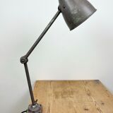 Brown Industrial Workshop Table Lamp, 1960s