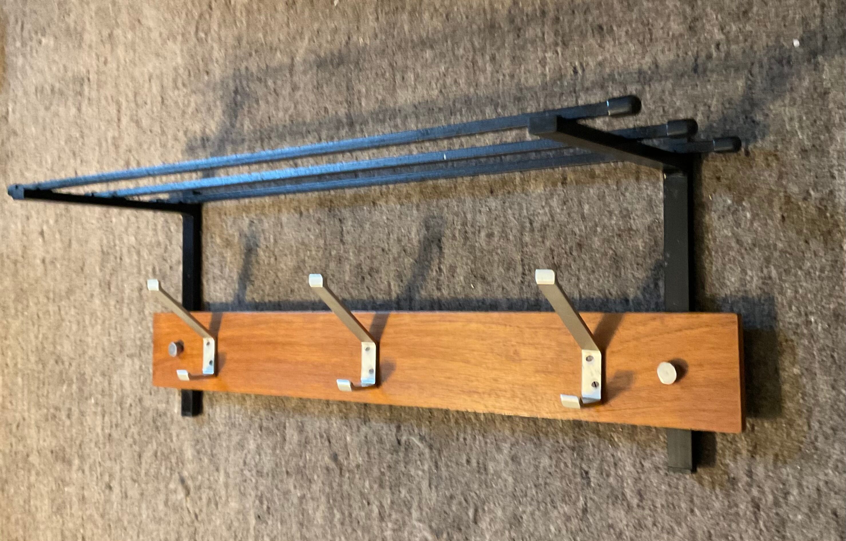 Scandinavian coat rack from the 60s