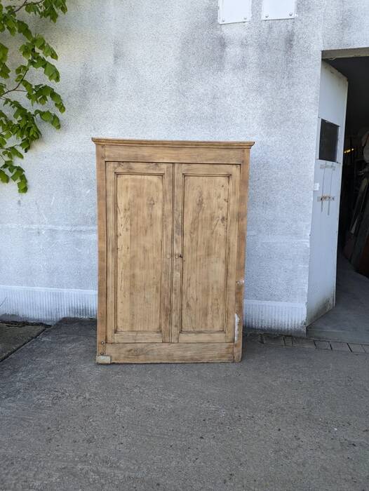 Natural wood cabinet