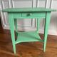 Vintage farmhouse table in solid wood with beautiful antique patina.