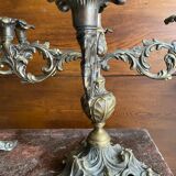 Pair of candlesticks 5 fires
