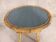 Side table in vintage rattan 60s
