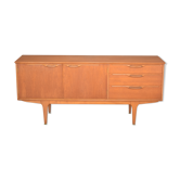 Enfilade restaurée en teck années 1960 Short Jentique