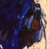 Large designer plate signed by Barbara Schroeder – 41 cm – Contemporary ceramic