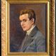Portrait of a man, 1929, by albert morhain (1883-1953)