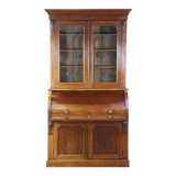 Antique English wooden bookshelf/secretaire from the 19th century