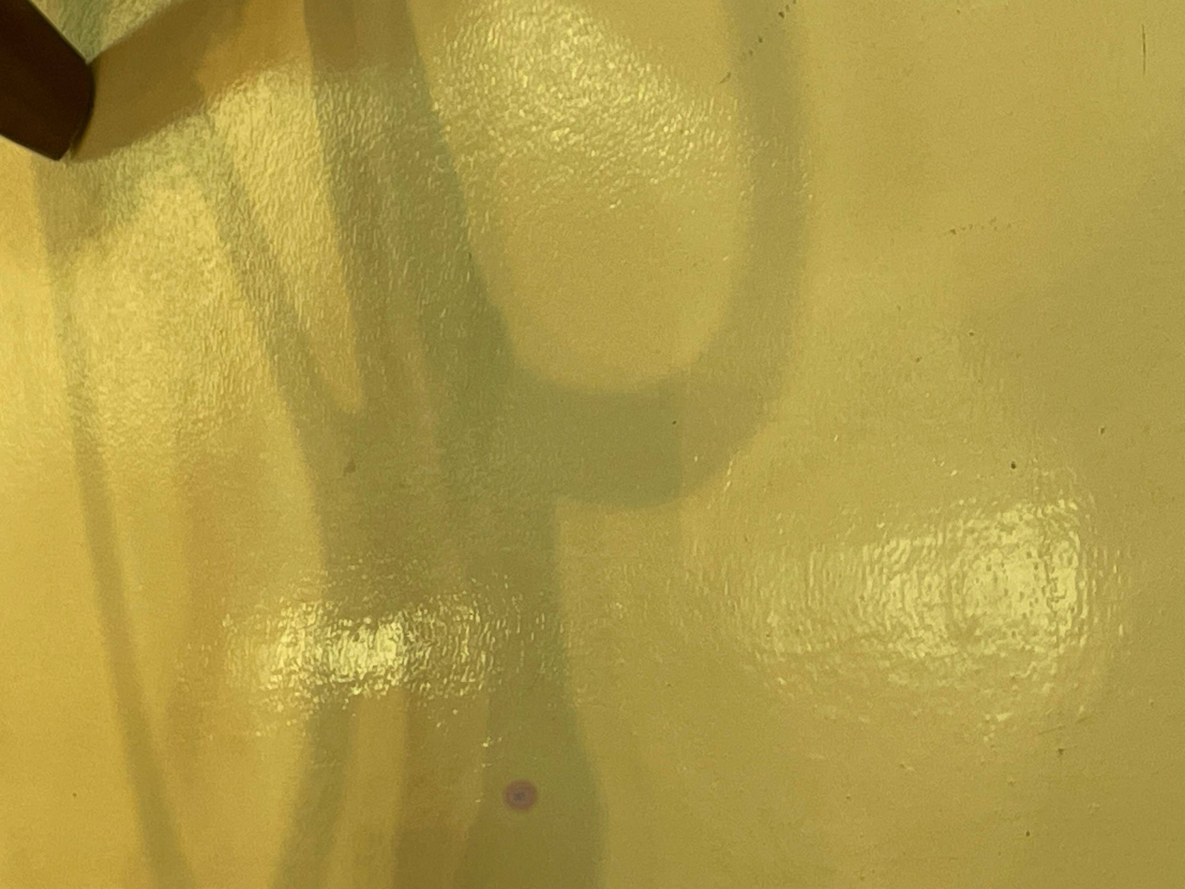 Italian Cabinets Made of Golden Murano Glass Mirror and Brass, Contemporary