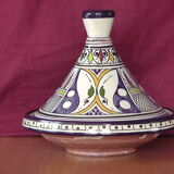 Moroccan tagine blue safi