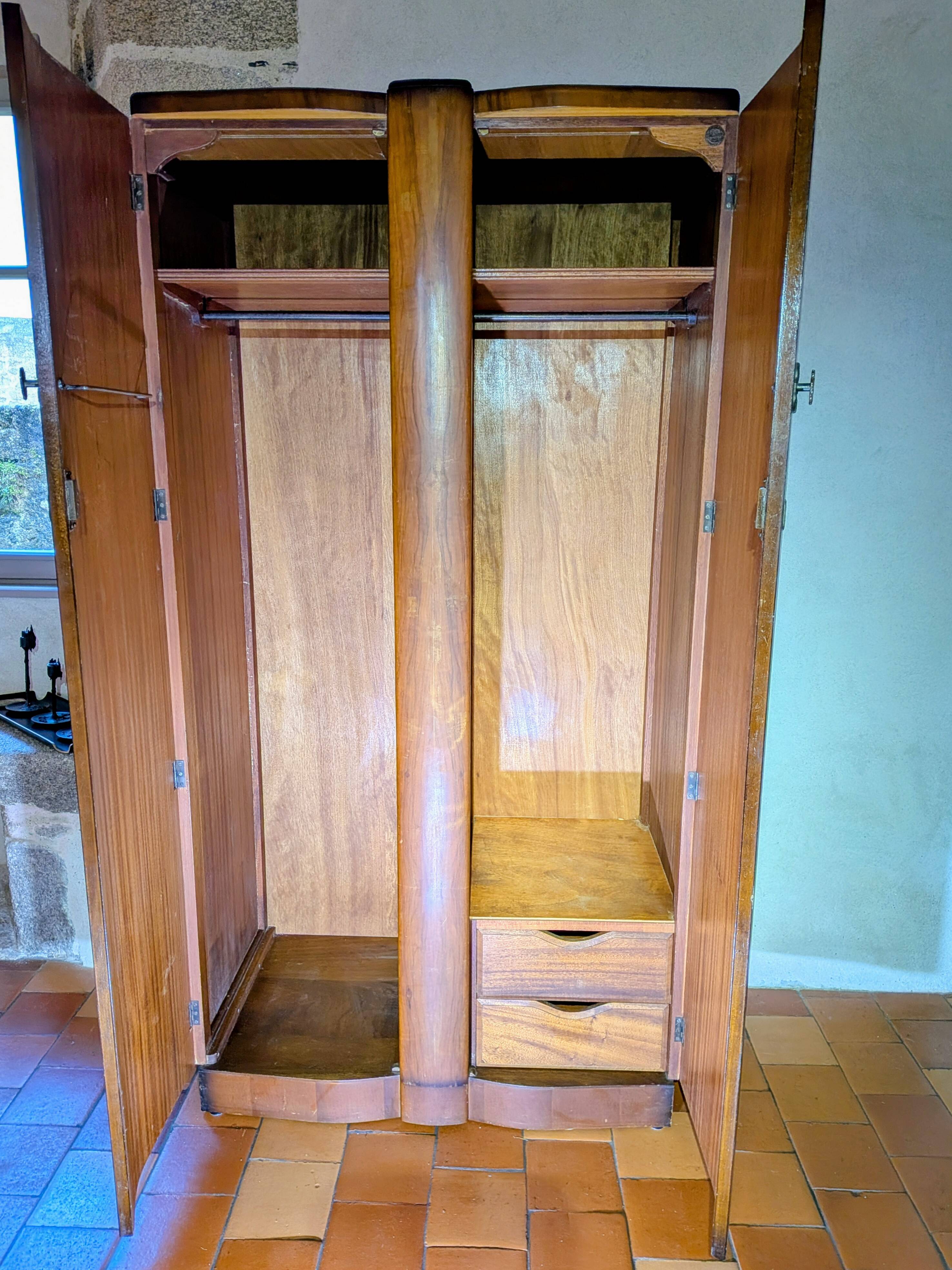 Schrager Art Deco Wardrobe