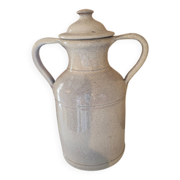 Glazed stoneware milk jug