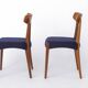 Pair of Danish Teak Chairs 1960s, Vintage Mid Century Dining Chairs