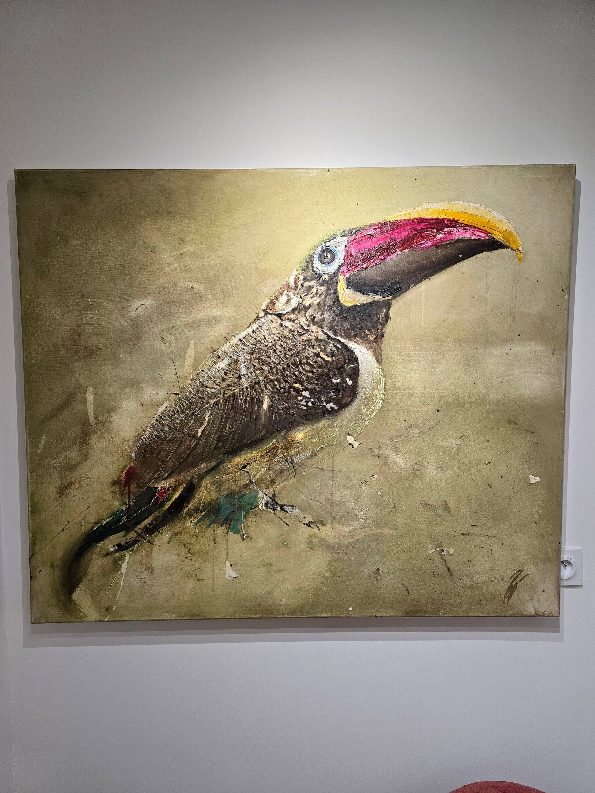 Grand Tableau toucan - Georges Rossi