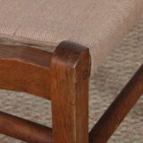 Wooden stool from the 1950s