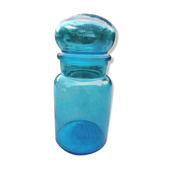 Pot bleu container made in Belgique