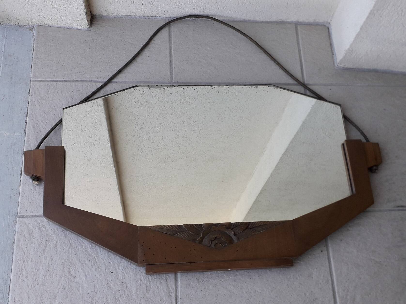Wooden mirror, 1960