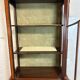 Stunning Antique Edwardian Inlaid Mahogany Bow-Front Silver Display Cabinet