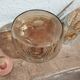 Vintage smoked glass carafe