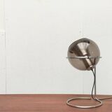 Mid-century Dutch space age globe table lamp by Gepo, 1960s.