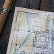 Sanctuary of Olympia, Greece, original plan printed in 1910.