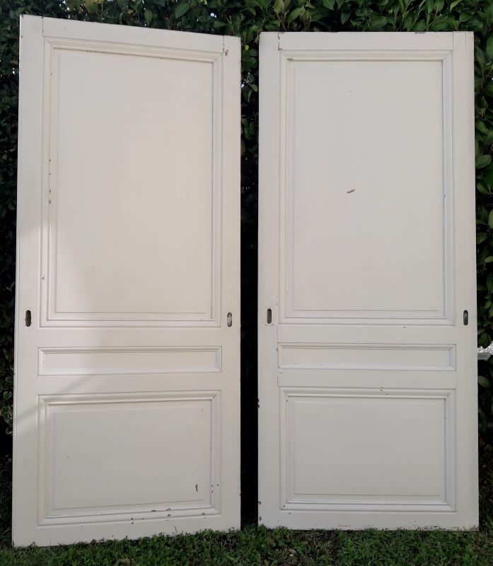 Pair of doors 101x233cm each, old sliding