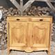 Renovated solid wood sideboard