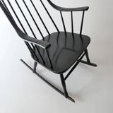 Rocking chair Lena Larsson Scandinavian design 1960 for Nesto