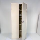 Industrial Heavy-Duty Medical Metal Cabinet with 8 Removable Shelves, Germany 1960s