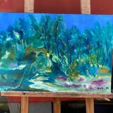 Landscapes signed Bul from 1994