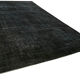 Hand-knotted persian antique 1970s 292 cm x 466 cm black wool carpet