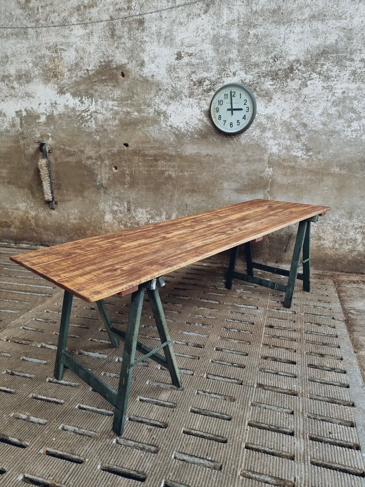 Old table trestle table garden table or dining table