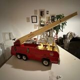 Camion de pompier tonka grand format, jouet ancien