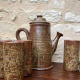 Stoneware coffee service